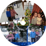 DVD диск с детскими видеозаписями